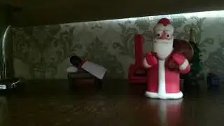 Дед мороз и девочка Катя