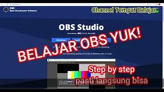 Belajar OBS pasti langsung bisa
