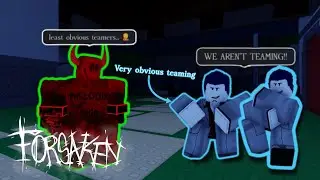 Teamers SO OBVIOUS it hurts... (Roblox Forsaken/800 Subscriber Special)