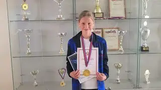 12-летняя Валерия Ковалева стала чемпионкой Первенства Краснодарского края по плаванию