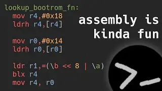 Writing some arm assembly for a bootloader