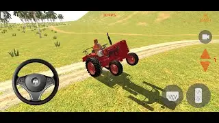 Wheelie On Mahindra Tractor | Indian Tractor Driving 3D | Android Gameplay