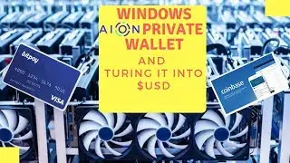 How to make a FREE Windows Aion Private Wallet, and sell it to USD!