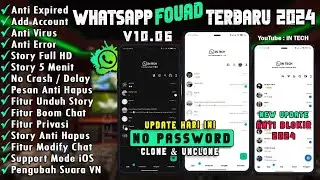 Fouad WhatsApp Terbaru 2024 !! Fouad Wa v10.06 Update Terbaru 2024 !! Fouad Wa 2024