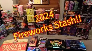 Our 2024 Fourth of July Fireworks Stash