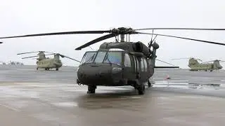 Eastern Army National Guard present new UH-60V Black Hawk helicopter