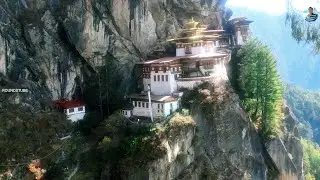 Tiger Nest trekking Bhutan புலி கூடு மலையேற்றம் பூடான் @ROUNDSTUBE