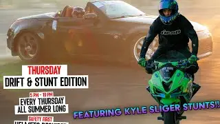 Thursday Drift and Stunt Show with Kyle Sliger