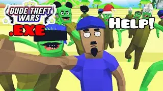 Zombies!! Dude theft wars.exe funny moments