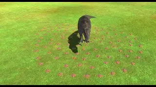 Dinosaurs vs 100 land mines |Animal Revolt Battle Simulator