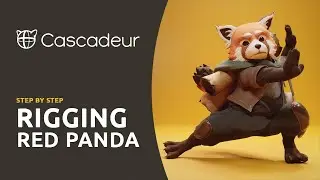 Rigging Red Panda in Cascadeur | Custom Character Rig