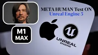 Unreal Engine 5 Meta Human Project Performance Test On Mac Studio