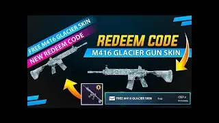 Biggest Trick 🤑|Get Free M416 Glacier Gun Skin| New Working Redeem Code | Free M416 Gun Skin Milegi