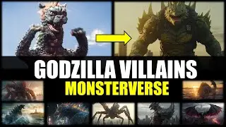 Godzilla Villains in MonsterVerse