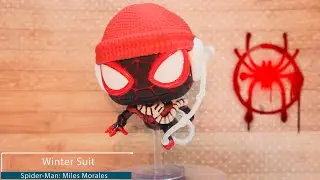 Обзор фигурки Майлз Моралес в зимнем костюме. Funko POP: Miles Morales Winter Suit preview