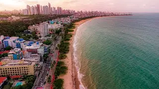 Joia escondido: João Pessoa! A vista de drone Hidden Gem in Brazil: João Pessoa! | Drone Aerial View