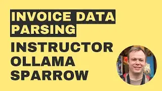 Instructor and Ollama for Invoice Data Extraction in Sparrow [LLM, JSON]