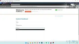 OS command injection - Blind OS command injection with out-of-band data exfiltration