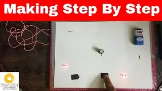 Charging And Discharging of Capacitor (English) (Made with Each Step)