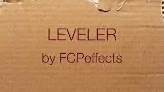 Leveler Plugin for Final Cut Pro X