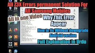 A510k All Samsung mobile Unlocking z3x Error, Reading data    Error 1 19 permanent Solution