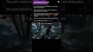 NEW Flashbang Build in Dead by Daylight (Background Player)