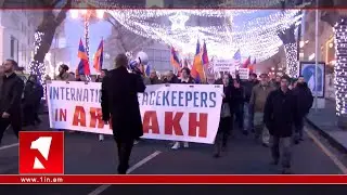 Բևեռի հանրահավաքը և երթը` միջազգային խաղաղապահ ուժերի պահանջով