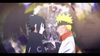 Naruto and Sasuke - Stitches (typography edit) SONY VEGAS