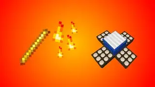 Minecraft Fire Wand [Only One Command]