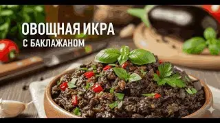 Овощная икра с баклажаном.