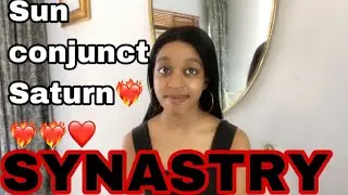 SYNASTRY Sun CONJUNCT partner’s Saturn synastry ❤️‍🔥❤️‍🔥❤️ (love's ultimate power struggle)