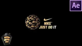 Nike Logo ile Tipografik Animasyon Yapımı | AFTER EFFECTS - ELEMENT 3D