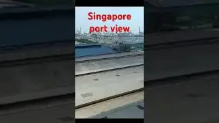 Singapore port view 