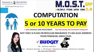 MB MOST GRP 3.0 -  5 YEAR CONTRIBUTION COMPUTATION | #jheanneaverion