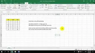 EXCEL 2016 VLOG 3 SẮP XẾP VÀ LỌC DỮ LIỆU