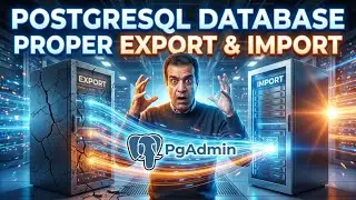How to Properly Export & Import PostgreSQL Databases
