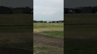 Little Toot Biplane Hot Landing. #airplane #aviation #airplanelanding #planelanding