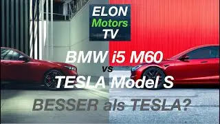 Hat der BMW i5 M60 das Zeug das Model S zu schlagen?