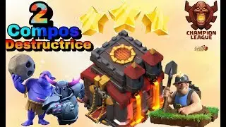 LES MEILLEURS COMPOS 2020 EN HDV 10 POUR PERF ! # clash of clan