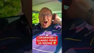 CARABINIERI👮🏻‍♂️ - Quando Fermi UN 90ENNE👴🏻 - iPantellas