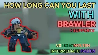 (TDS) (HLCYLW_#7) HOW LONG CAN YOU LAST WITH ONLY BRAWLER VS ALL MODES? | ROBLOX