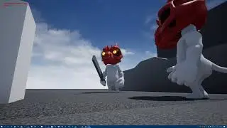 Enemy target lock and Head and Eyes IK targeting, UE4