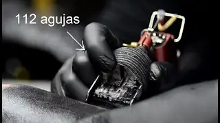 Tatuaje con 112 agujas