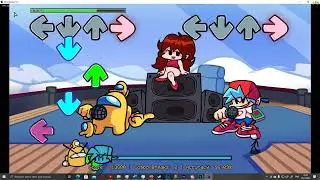 Fnf vs Impostor v4, but with restored cutscene