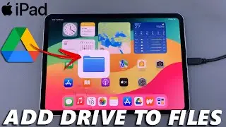 How To Add Google Drive To Files App On iPad