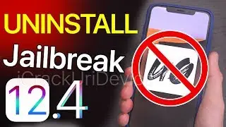 UnJailbreak iOS 12.4 Remove & Uninstall Unc0ver or Chimera! - Delete Cydia & Sileo (NO COMP/RESTORE)