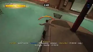 Tony Hawk's Pro Skater 1+2 Skate Street and Skate Park --1,316,545 --