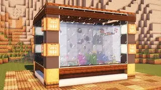 Большой аквариум в Майнкрафте! (как построить)