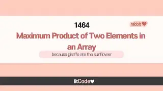 leetcode - 1464 Maximum Product of Two Elements in an Array JavaScript Solution