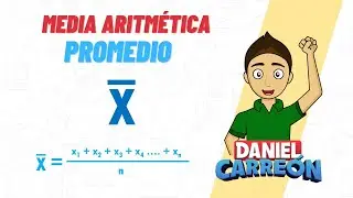 MEDIA ARITMETICA O PROMEDIO Super facil - Para principiantes